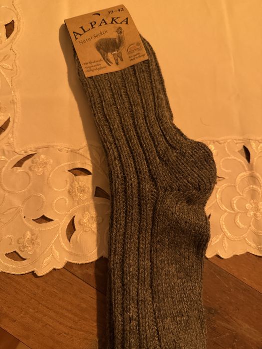 Топли чорапи Алпака- естерствени влакна