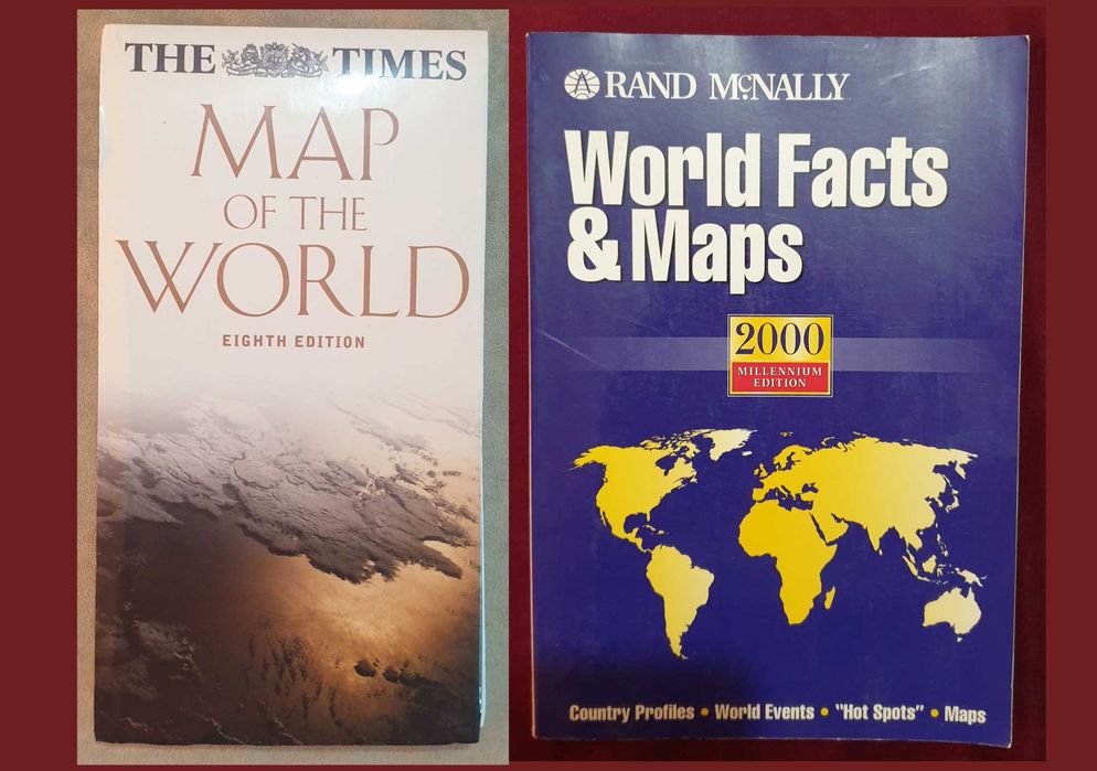 Атласи, справочници, енциклопедии - земя, страни, космос / 17 книги /