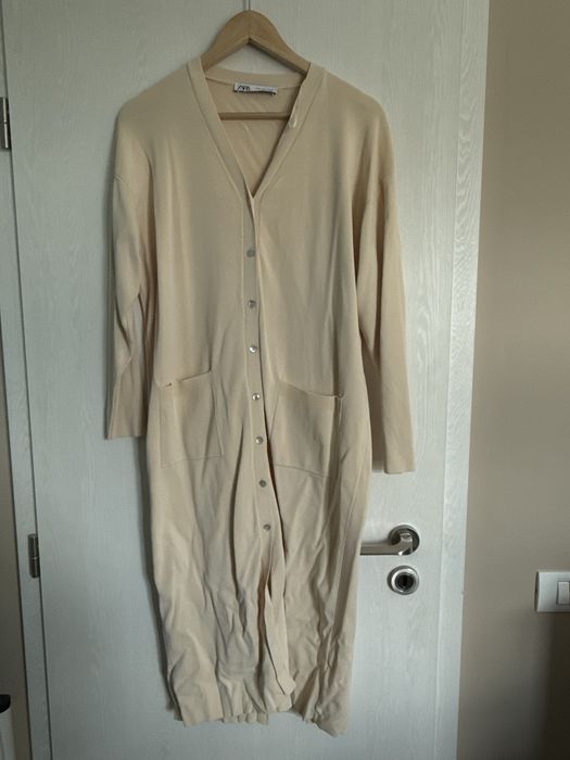 Rochie lunga Zara (beige)