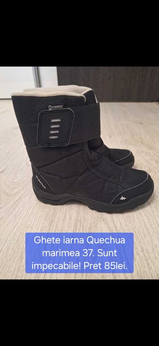 Ghete de dama Quechua marimea 37.