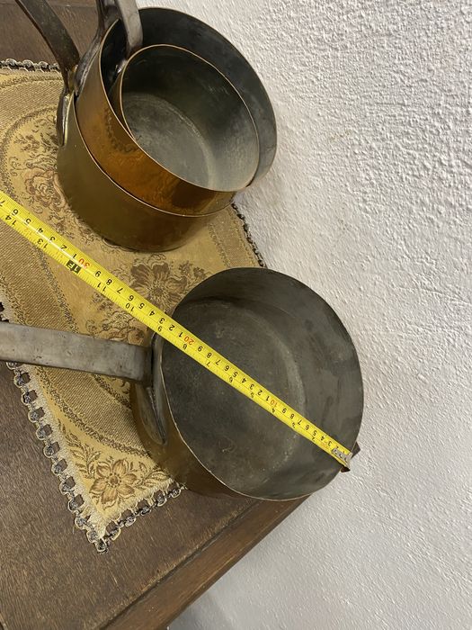 Френски медни касероли комплект 4 бр France 1950-те