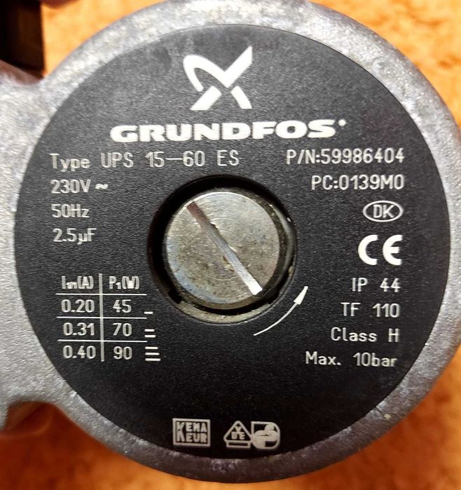 Pompa GRUNDFOS UPS 15-60