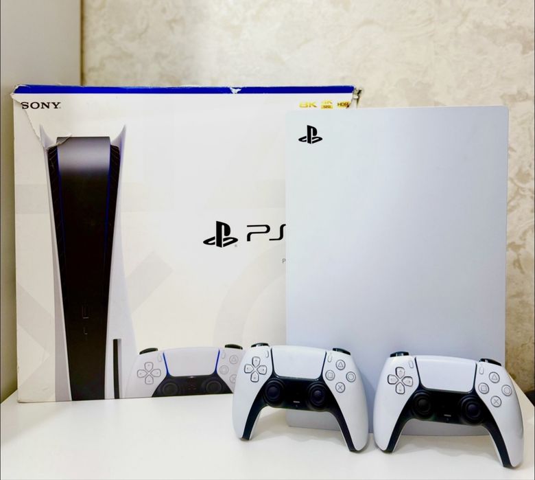 Playstation5 ps5 плейстейшен5 пс5 с дисководом+70 игр