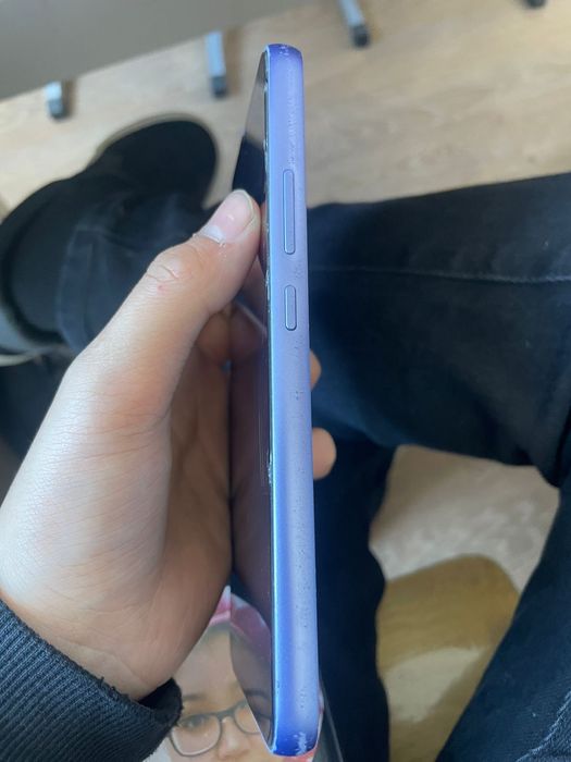 Samsung a34 синем рассцвете