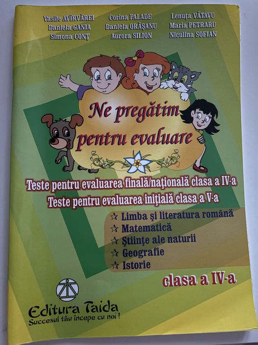 Vând pachet culegeri matematică clasa a IV-a