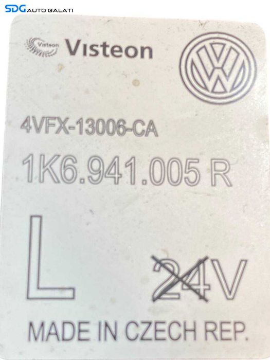 Far Stanga Halogen Volkswagen Golf 5 2003 - 2008 Cod 1K6941005R (Ureche Lipsa) [L8155]