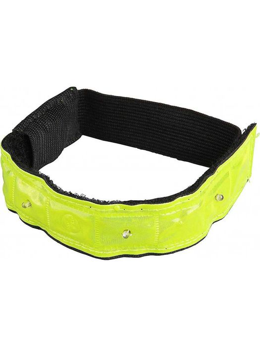 Светлоотразителна жилетка за безопасност с LED осветление