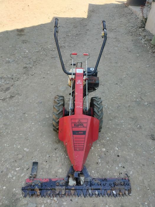 Cositori pe benzină și rotativă