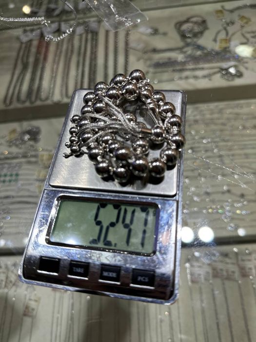 Tasbeh Kumush 925 proba toza zavodskoy