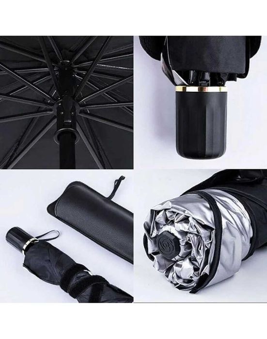 Сенник за предното стъкло на автомобила, тип чадър Sun Shade