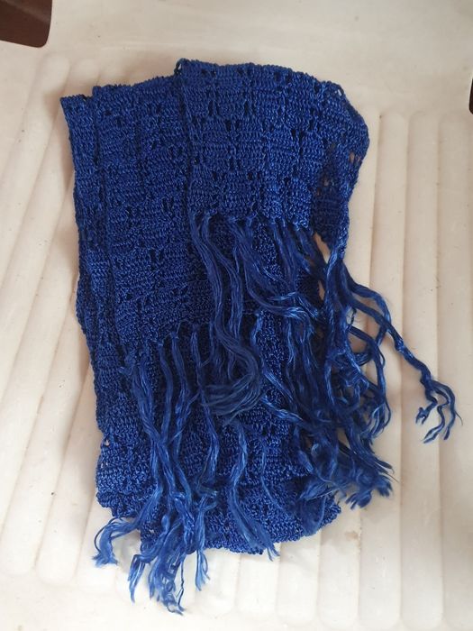 Fular/Esarfa albastru regal