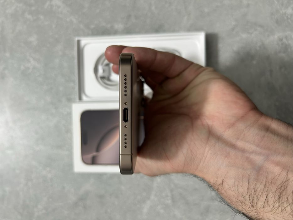 iPhone 16 Pro Max 45 цикл Desert Titanium