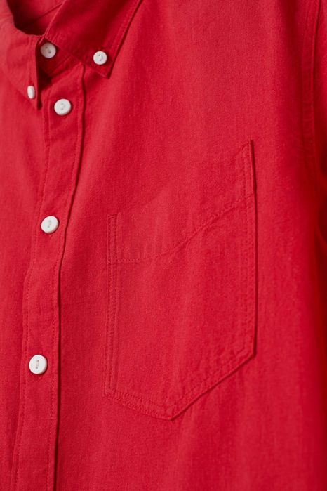 H&M 6 camasi maneca scurta 100% bumbac mar.M, talie=105, noi, eticheta
