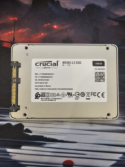 SSD Crucial - 1TB SATA