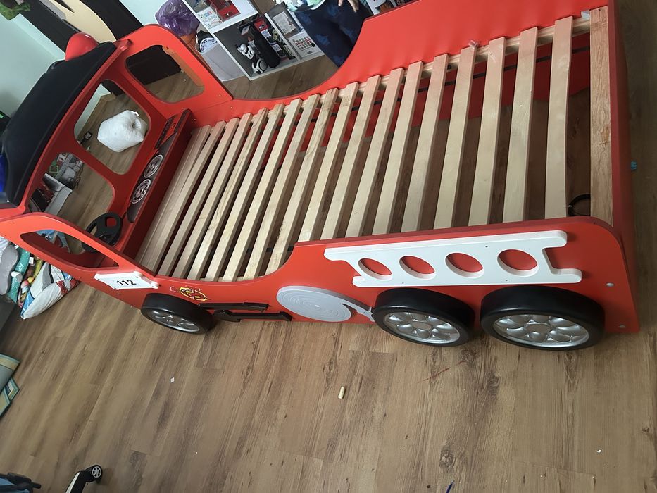 Pat masina pompieri, somiera