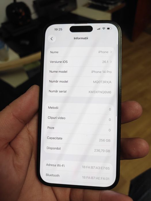 Vând sau Schimb iPhone 14 Pro 256GB