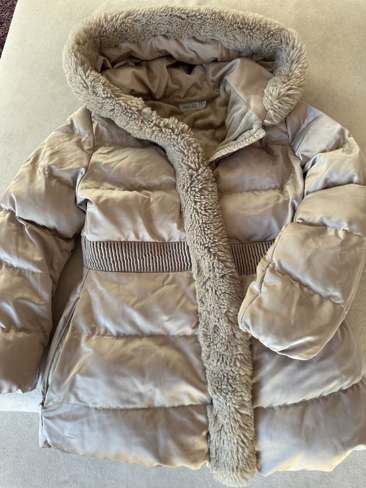 Зимно топло и луксозно яке за момиченца Abel i Lula