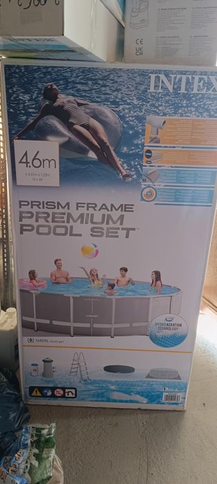 Piscină supraterană 4,5*1,22 m împreună cu kit de filtrare