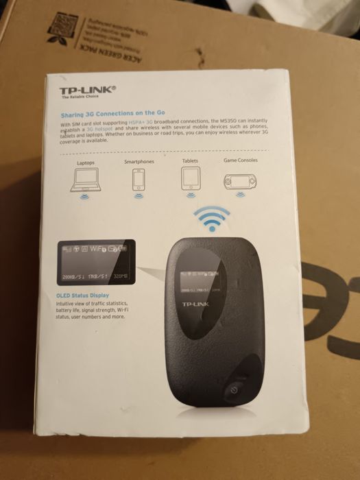 Router Wireless TP-Link 3G M 5350 Portabil nou la cutie