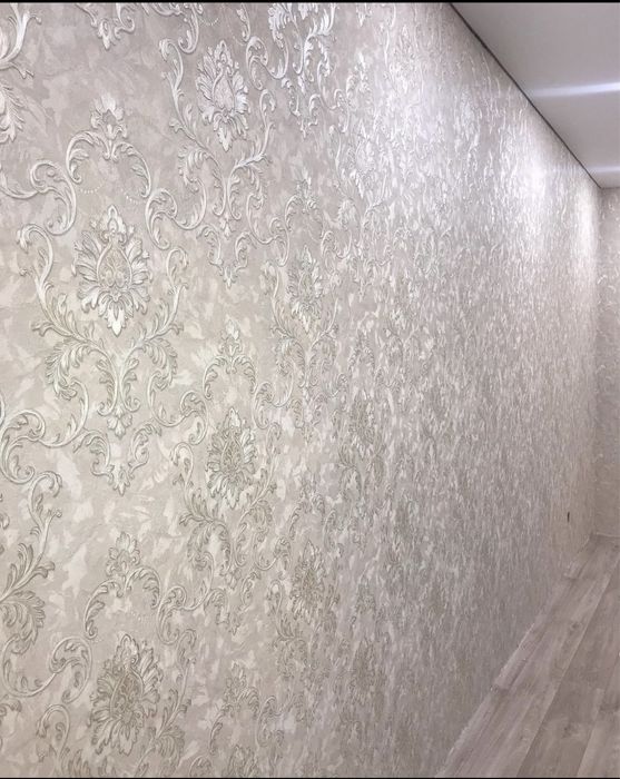 Качественная поклека обоев