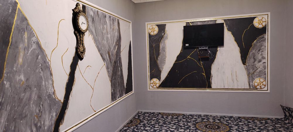 Yevro tamir (dizaynerlik maxorati) papol odiy uslubda kilasik kornish