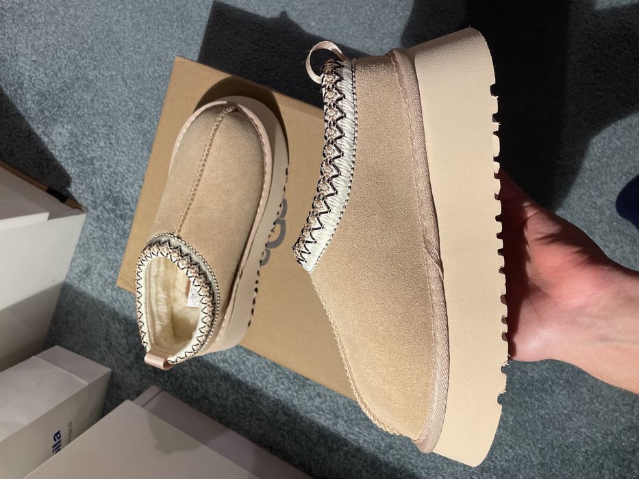 UGG Tazz Platform Bej Marimea 37