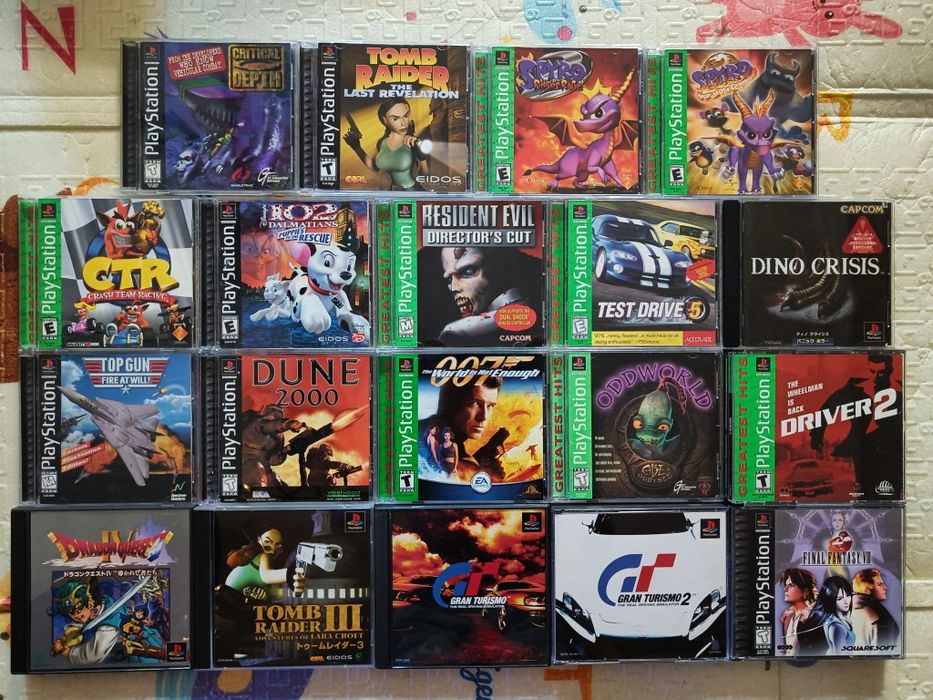 Ps1 игры на дисках лицензионные ntsc