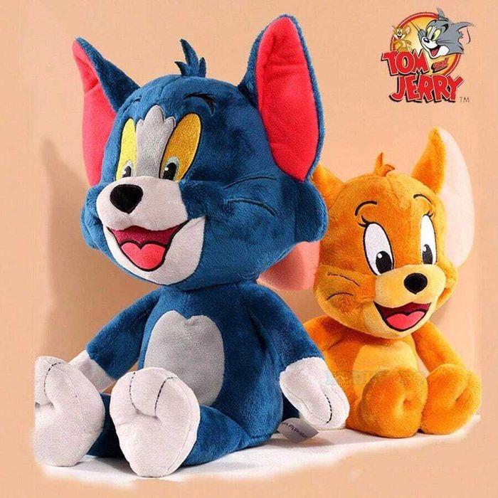 Jucarii plus Ton&Jerry dimensiuni mari inaltine 47 Cm