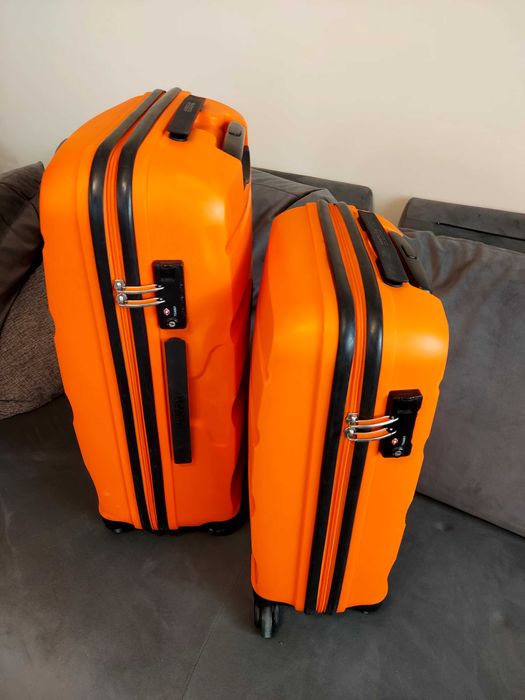 2 броя Куфар American Tourister Bon Air Dlx 55 см. и 66 см. Samsonite