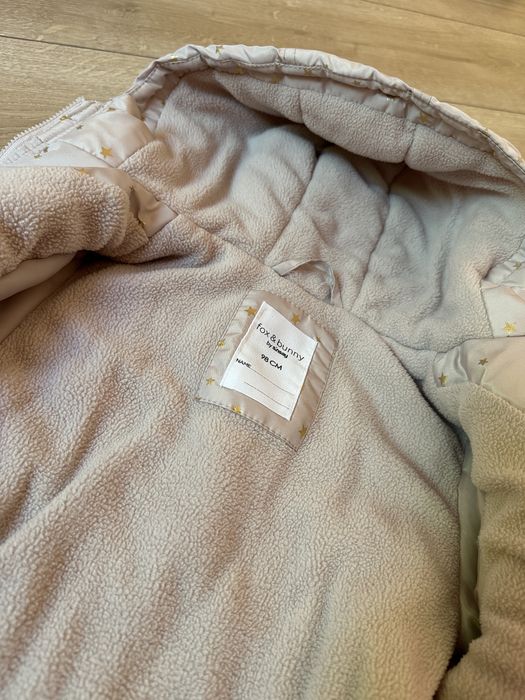 Детско подплатено яке за момиченце, 98см