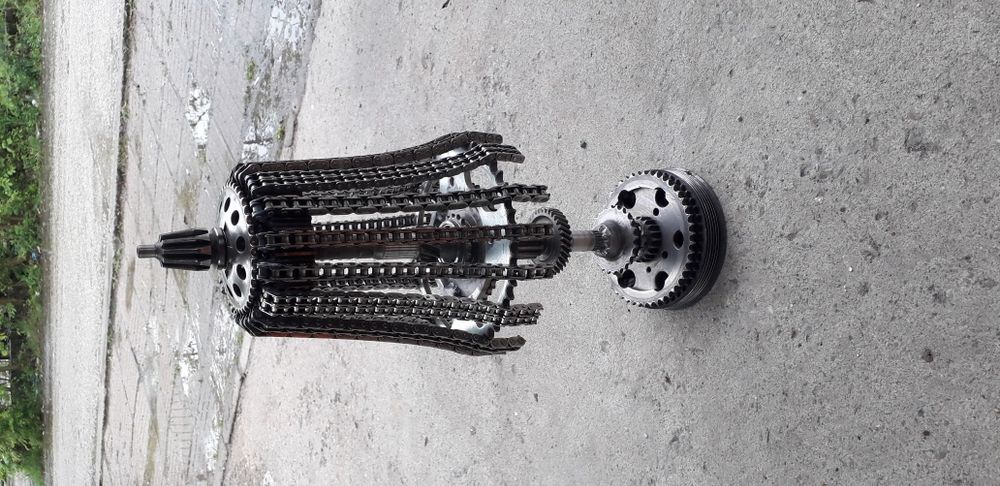 Нощна лампа от авточасти