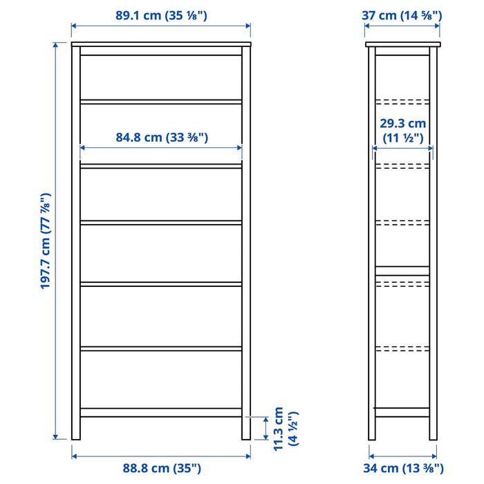 Ikea Hemnes и Tarva сет мебели