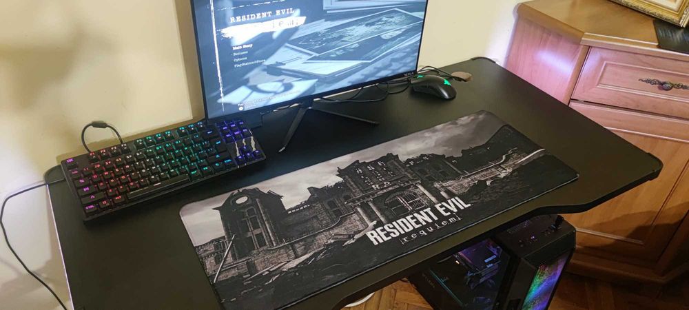 Resident Evil Requiem Mousepad R.P.D Racoon City Police Department Destroyed