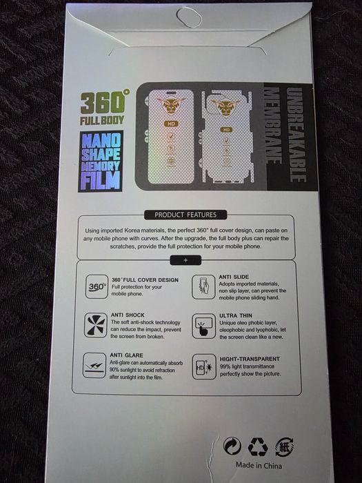 Folie de protecție 360 pentru Samsung S25 Ultra