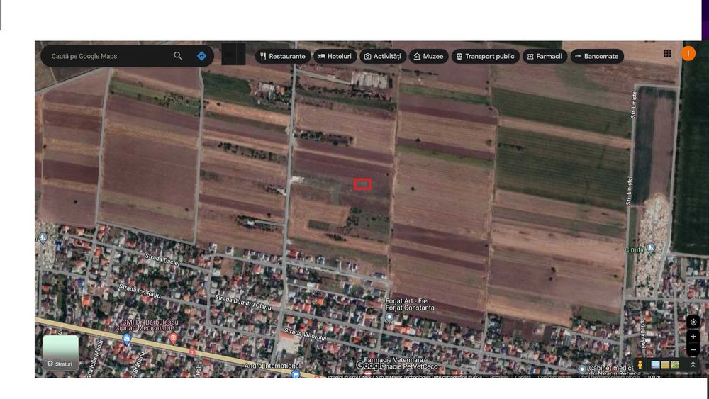 Teren intravilan curti-constructii 485 m2, zona A, Valu lui Traian, Constanta