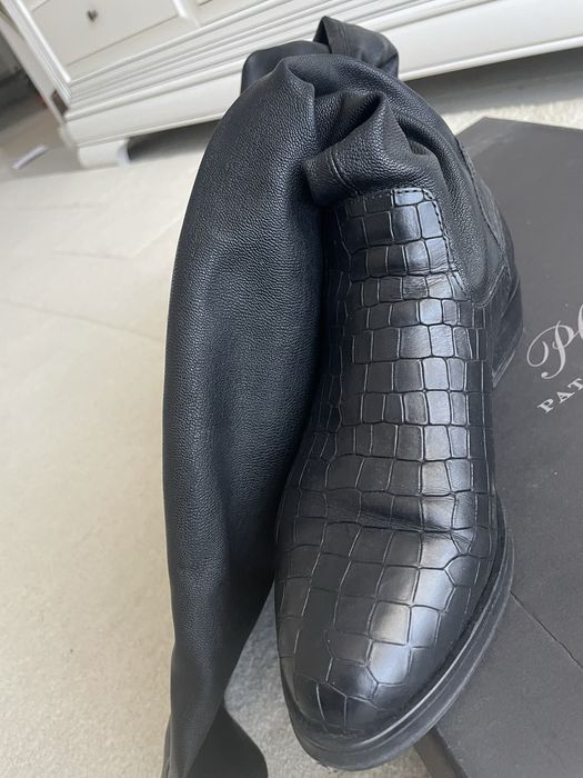 Cizme din piele Pat Calvin