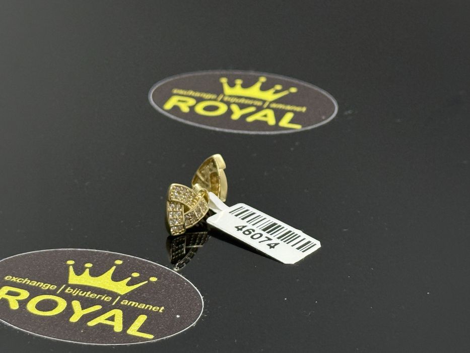 Bijuteria ROYAL :  Cercei AUR 14K NOU / 2.47 GR