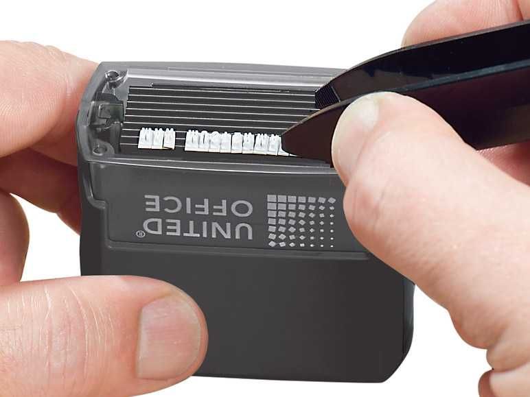 Stampilă universală personalizabilă birotica si textile NOUA, SIGILATA