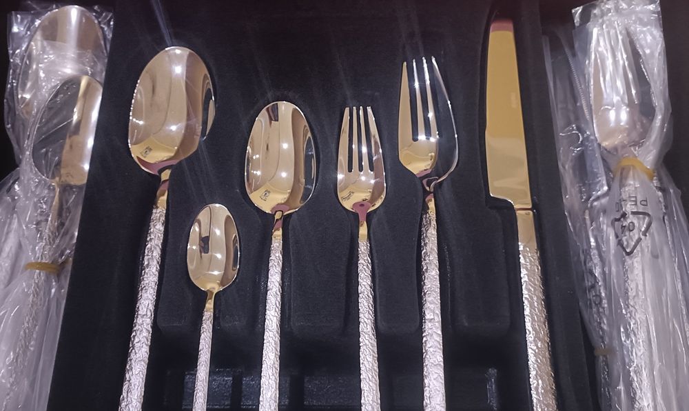 Прибори за хранене 36 части хром  никел 99лв