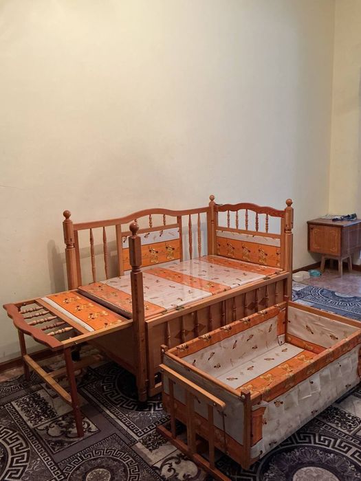 Детская кроватка трансформер, манеж