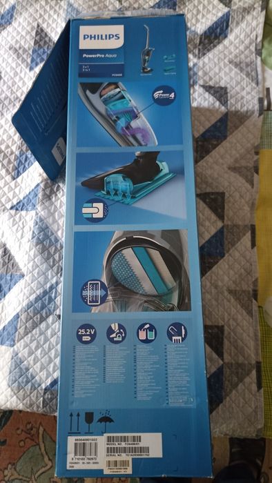 Прахосмукачка Phillips 3 in 1 PowerPro Aqua  FC модел 6408
