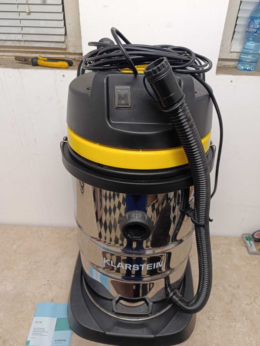 IVC-50, 50л., 2000W,Прахосмукачка за всмукване на сухо и мокро