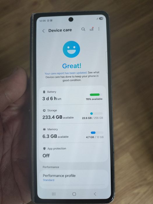 Samsung Z fold 4 pentru piese