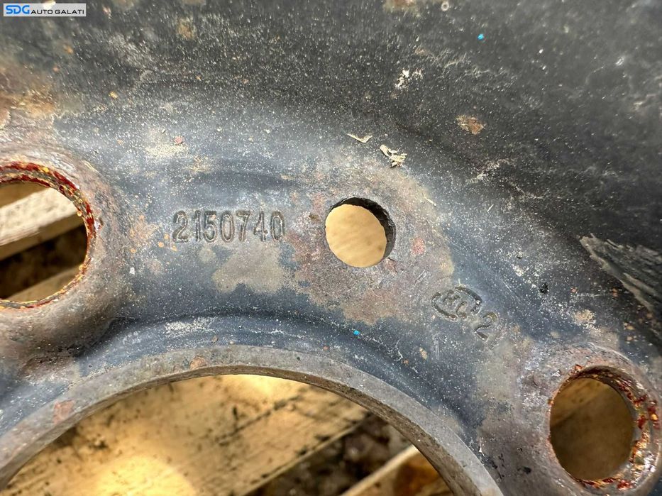 Set 4 Jante Roti Tabla 15 R15 Peugeot Partner 2002 - 2008 Cod 2150740 [X4046]