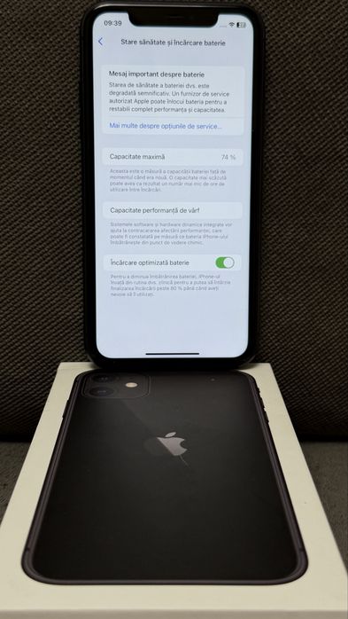 Apple iPhone 11, Black, 64GB