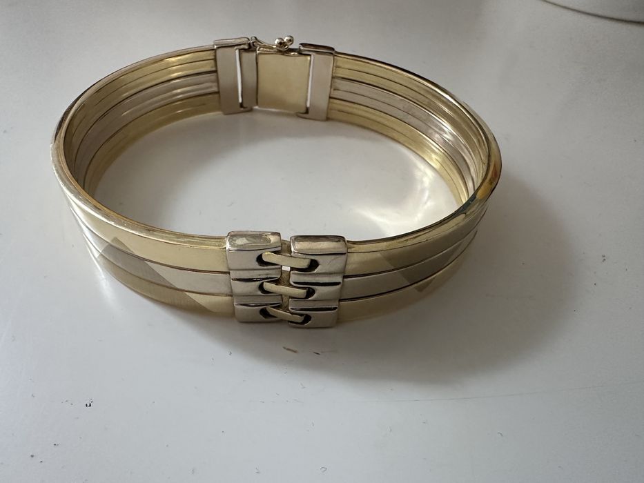 Bratara fixa barbateasca aur 14k
