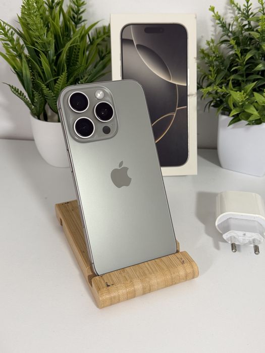 iphone 16 pro 256gb impecabil fullbox incarcator 4 huse 3 folii
