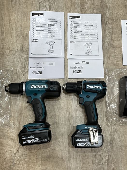Промоция! Инструменти MAKITA / DDF453/ DDF485 / DC18RC / DC18SD