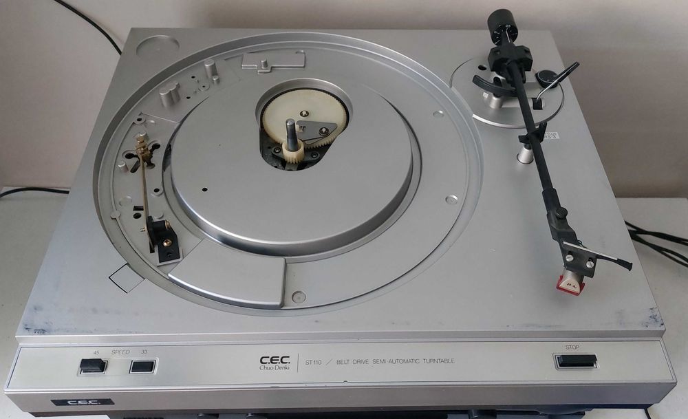 CEC Chuo Denki ST 110 pickup cu doza Dynavector 20 A2