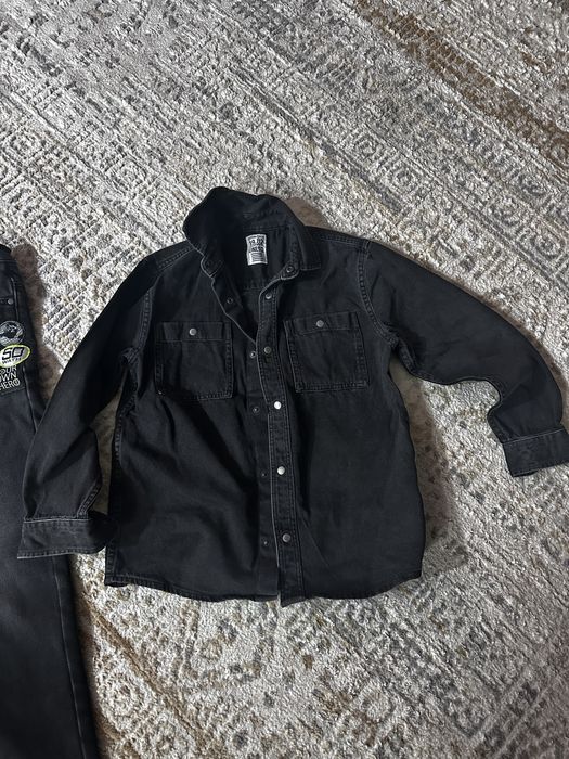 Джинсовая двойка на мальчика 140-146